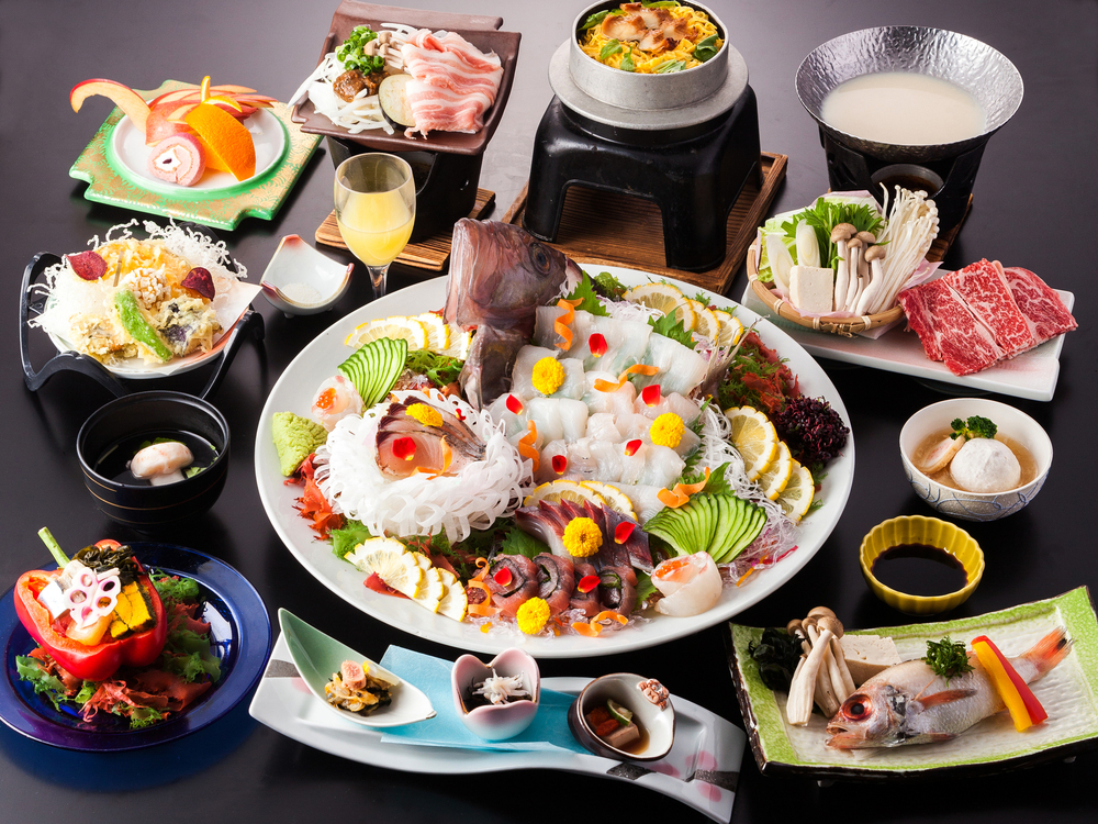 【料理長イチオシ！】旬の地魚・のどぐろ・芙蓉豚・しまね和牛～島根の美味しいものまるごと会席