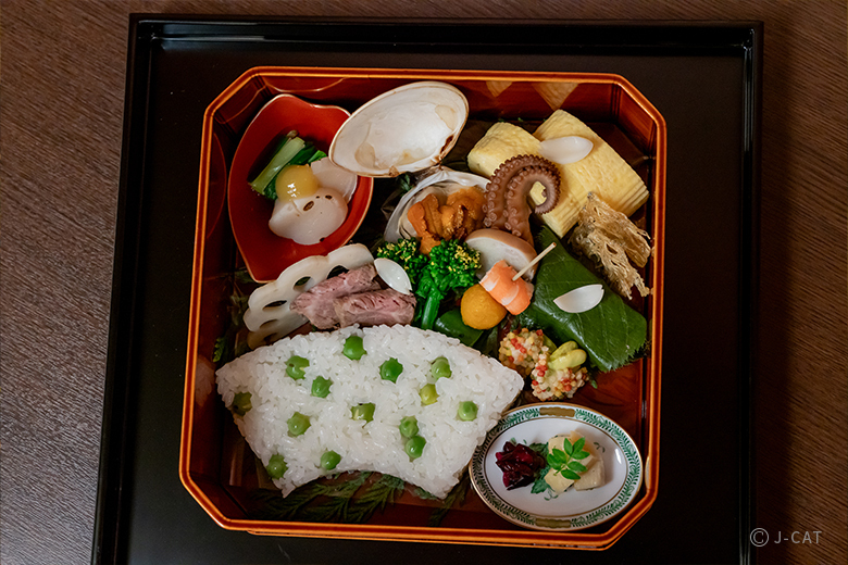 【通常の2食付きより断然お得！】茶事や茶会でしか食べられない茶道点心を夕食に―茶会の点心です―