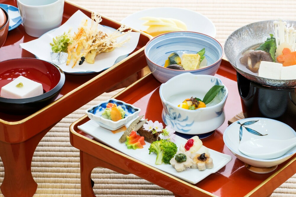[Standard] Seasonal vegetarian cuisine to enjoy next to Koyasan's most famous garden ~ A time of rest for the mind and body ~