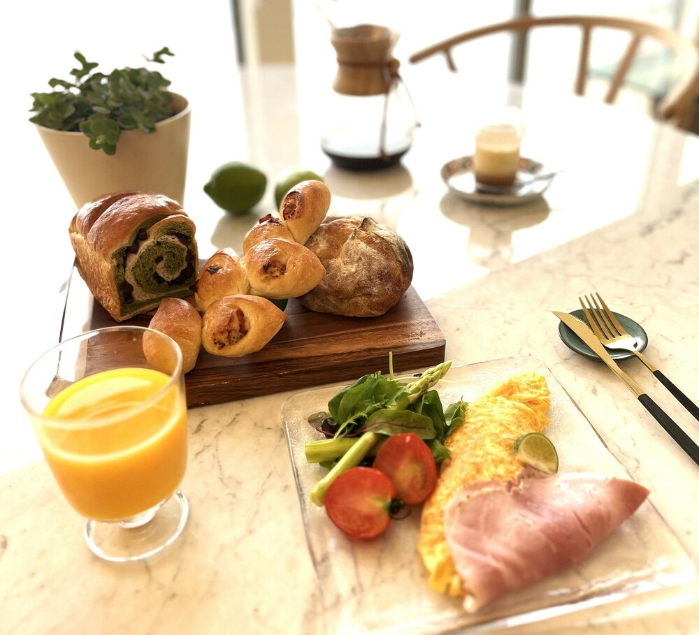 D【洋・朝食付きプラン】 セルフクッキングスタイル　