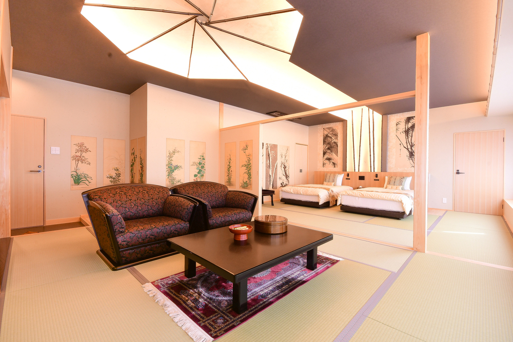  [Suite Room/Bamboo Shade] 60 square meters (garden side, bath and toilet included)