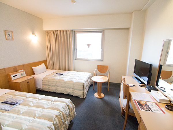 新館ツイン【禁煙】/無線ＬＡＮ対応/大浴場利用無料