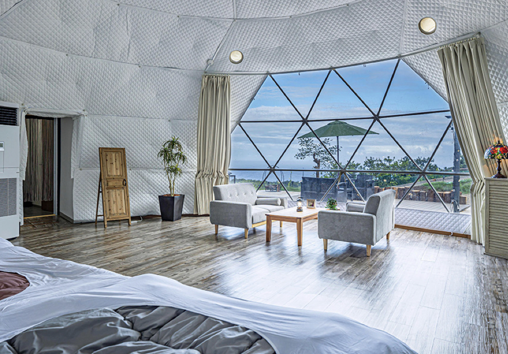 ■プレミアム2ベッド■<専用客室天然温泉>-50㎡・ダブル-