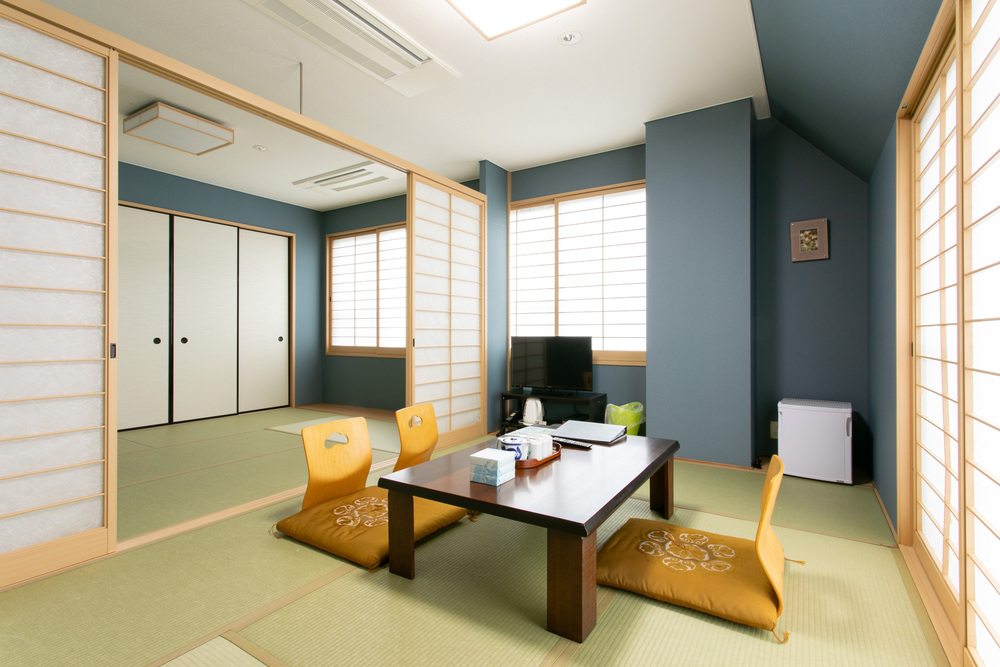 【2間続き和室】35,33㎡～45.86㎡ 禁煙　wifi 空気清浄機