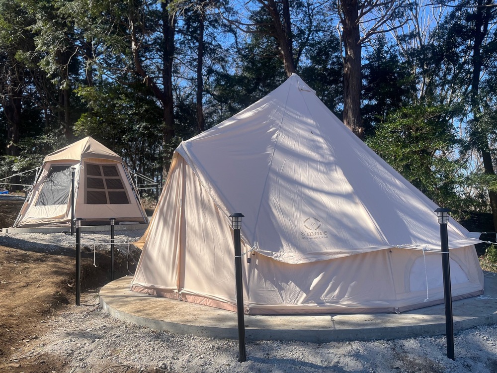 ■スモアの森■シングルベッド2台＋エキストラベッド2台