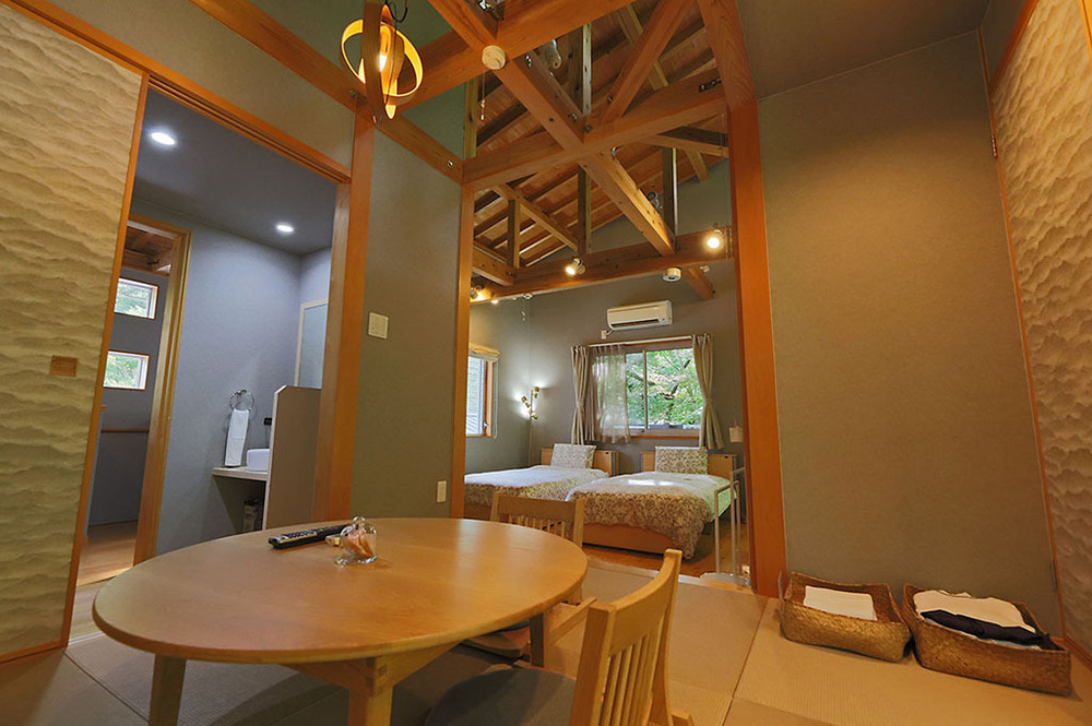 四万十川源流を望む「内風呂付き特別室」