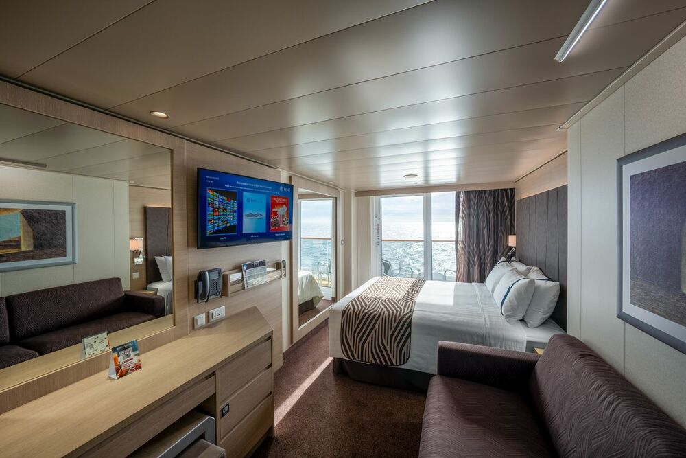 MSCワールド・アメリカ_デラックスバルコニー